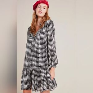 Maeve Margaret Houndstooth Tunic Drees